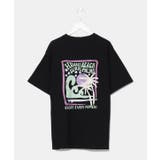 ブラック | 【カヒコ】【接触冷感】ムーアメンズTシャツ【SURF&Palms】 | チャイハネ