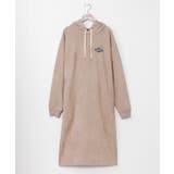 ベージュ | 【カヒコ】【SURF&Palms】ソーヤーフードワンピース | アミナコレクション 