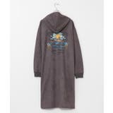 チャコール | 【カヒコ】【SURF&Palms】ソーヤーフードワンピース | アミナコレクション 