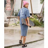 ライトブルー | 【カヒコ】ケオキTシャツワンピース【SURF&Palms】 | アミナコレクション