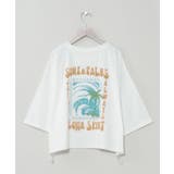 ホワイト系その他 | 【カヒコ】【UVカット加工】アラホウTシャツ【SURF&Palms】 | アミナコレクション
