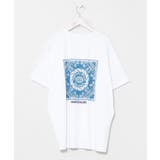 ホワイト | 【カヒコ】【UVカット加工】アラホウメンズＴシャツ【SURF&Palms】 | アミナコレクション