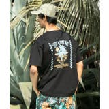 ブラック系その他 | 【カヒコ】【UVカット加工】アラホウメンズＴシャツ【SURF&Palms】 | アミナコレクション