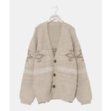 ベージュ | 【カヒコ】ポポイM-カーデ | アミナコレクション