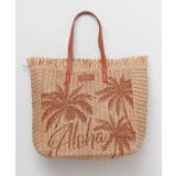 ベージュ | 【カヒコ】ミリミリパームツリートート | アミナコレクション 