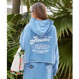 ライトブルー | 【カヒコ】ベイカーフードトップス【SURF&Palms】 | チャイハネ