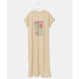 ベージュ | 【カヒコ】【SURF&Palms】フェレワンピース | チャイハネ