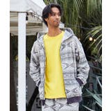 ブラック | 【カヒコ】ロアアメンズジップアップパーカー | チャイハネ
