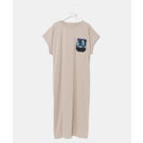 【カヒコ】【UVカット加工】フーラリTシャツワンピース | チャイハネ  | 詳細画像1 