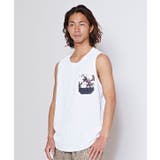 【カヒコ】【UVカット加工】フーラリメンズタンクトップ | アミナコレクション  | 詳細画像4 