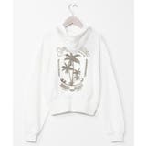 ホワイト | 【カヒコ】ホブグッドジップアップパーカー【SURF&Palms】 | アミナコレクション 