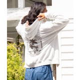 ホワイト | 【カヒコ】ホブグッドメンズジップアップパーカー【SURF&Palms】 | アミナコレクション