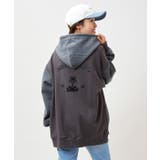 【カヒコ】ダミアンメンズジップアップパーカー【SURF&Palms】 | アミナコレクション | 詳細画像8 