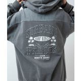 【カヒコ】ショアメンズジップアップパーカー【SURF&Palms】 | アミナコレクション | 詳細画像14