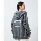 【カヒコ】ショアメンズジップアップパーカー【SURF&Palms】 | アミナコレクション | 詳細画像8