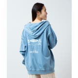 【カヒコ】ショアメンズジップアップパーカー【SURF&Palms】 | アミナコレクション | 詳細画像9