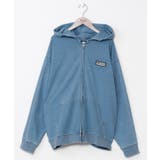 ライトブルー | 【カヒコ】ショアメンズジップアップパーカー【SURF&Palms】 | アミナコレクション