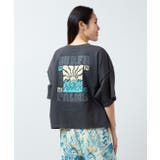 チャコール | 【カヒコ】デインTシャツ【SURF&Palms】 | アミナコレクション
