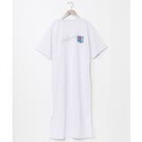ホワイト | 【カヒコ】エケアホUVカットTシャツワンピース | アミナコレクション