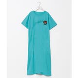ミント | 【カヒコ】エケアホUVカットTシャツワンピース | アミナコレクション