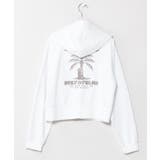 ホワイト | 【カヒコ】カホアジップパーカー【SURF&Palms】 | アミナコレクション 