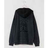 グレー | 【カヒコ】カホアメンズジップパーカー【SURF&Palms】 | アミナコレクション 