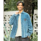 【カヒコ】ハハナコーデュロイメンズシャツ【SURF&Palms】 | アミナコレクション | 詳細画像2 