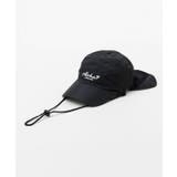 ブラック | 【カヒコ】アウイUVキャップ | アミナコレクション 