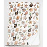 ホワイト | 【カヒコ】ハワイブランケットＸＬ【ALOHA MAPUA】 | アミナコレクション 