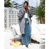 【カヒコ】ニウココフード付きルームカーディガン | アミナコレクション  | 詳細画像1 