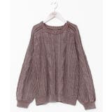 ブラウン | 【カヒコ】カイナルニットプルオーバー | アミナコレクション 