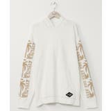 ホワイト | 【カヒコ】トムメンズニットフードトップス【SURF&Palms】 | アミナコレクション