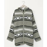 グリーン | 【カヒコ】カナハニットアウター | アミナコレクション 