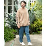 【カヒコ】ホルアメンズニットフードトップス【SURF&Palms】 | アミナコレクション | 詳細画像1 