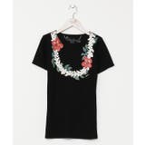 ブラック | 【カヒコ】レイヤフラTシャツ | チャイハネ