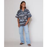 【カヒコ】【SURF&Palms】カリッサメンズシャツ | アミナコレクション | 詳細画像3 