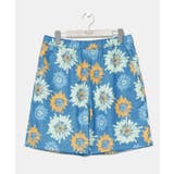 ブルー | 【カヒコ】【SURF&Palms】カリッサメンズハーフパンツ | アミナコレクション