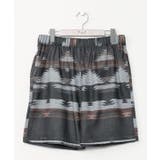 ブラック | 【カヒコ】【SURF&Palms】カリッサメンズハーフパンツ | アミナコレクション