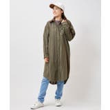 カーキ | 【カヒコ】ジョアンシャツワンピース【SURF&Palms】 | アミナコレクション 