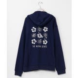 ネイビー | 【カヒコ】コロアメンズジップアップパーカー | アミナコレクション 