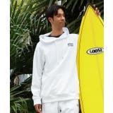 ホワイト | 【カヒコ】ジェイメンズフーディー【SURF&Palms】 | アミナコレクション 