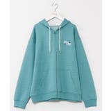 グリーン | 【カヒコ】ジェイメンズジップアップパーカー【SURF&Palms】 | アミナコレクション 