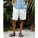 ホワイト | 【カヒコ】ジェイメンズハーフパンツ【SURF&Palms】 | アミナコレクション 