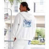 ホワイト | 【カヒコ】フイナハメンズジップアップパーカー | アミナコレクション 