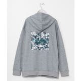 グレー | 【カヒコ】フイナハメンズジップアップパーカー | アミナコレクション 