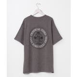 グレー | 【カヒコ】ハエナメンズTシャツ【SURF&Palms】 | アミナコレクション