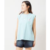 【カヒコ】【UVカット加工】カイケアノースリーブトップス | アミナコレクション | 詳細画像3