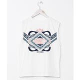 ホワイト | 【カヒコ】【UVカット加工】カイケアノースリーブトップス | アミナコレクション