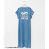 ライトブルー | 【カヒコ】ウイTシャツワンピース【ALOHA MAPUA】 | アミナコレクション
