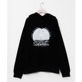 ブラック | 【カヒコ】オレリーメンズジップアップパーカー【SURF&Palms】 | アミナコレクション 